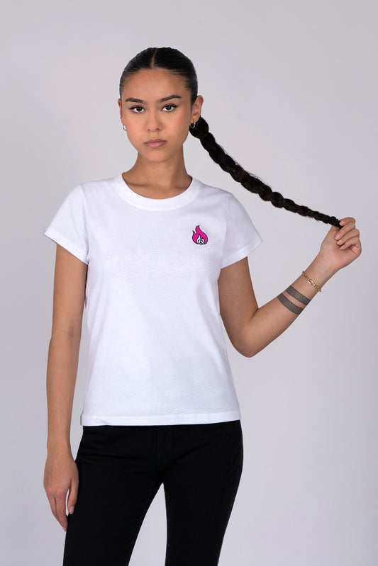 Peace Fireball T-Shirt white