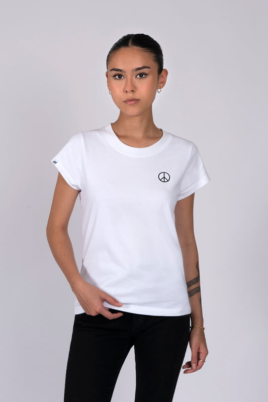 Peace Sign T-Shirt white