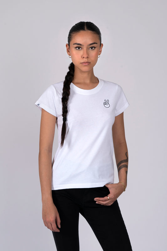 Victory Hand T-Shirt white